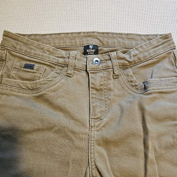 Kuhl | Kontour Skinny Leg Pants In Olive Green Size 8 Regular Length - Picture 7 of 15